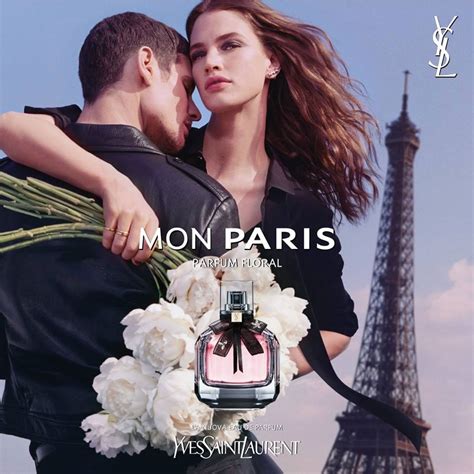 Yves Saint Laurent MON PARIS ad 